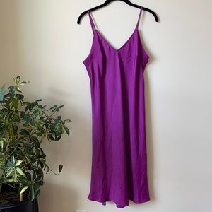 Purple Slip dress